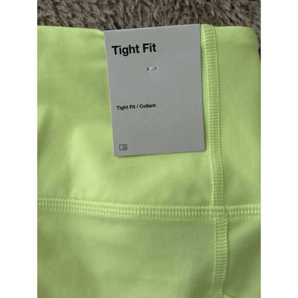 Nike Advantage Dri-FIT Tennis Shorts Women's Barely Volt/Black Elastic Waist New - Picture 9 of 16